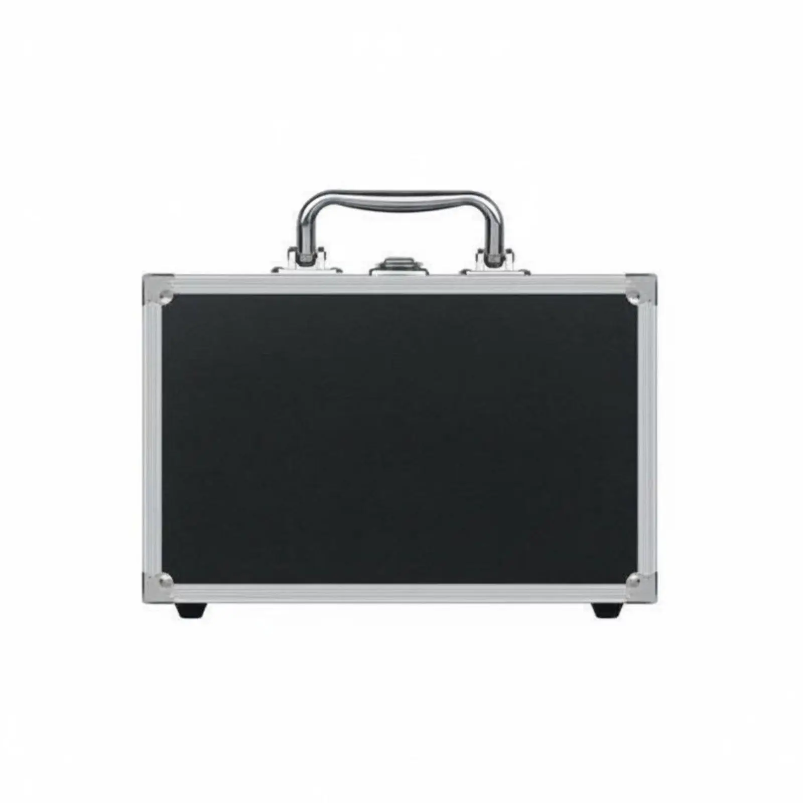 Portable Aluminum Suitcase with Electroplated Handle for Safe Storage of Sensitive Instruments and Equipment