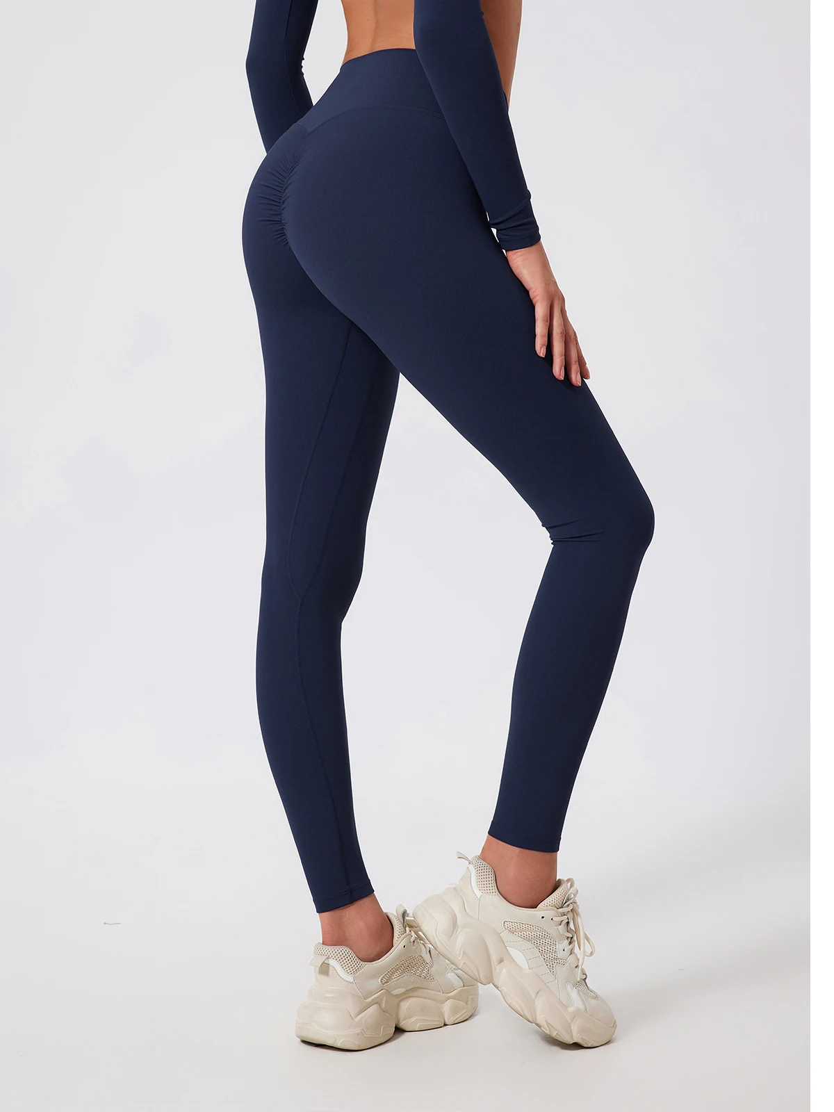 Neue Sommer High-Waist Sport-Leggings für Damen, Atmungsaktive Enge Hosen, Outdoor-Sportbekleidung, Damen-Gym-Sporthosen, Yoga-Damenhosen – Detail 22