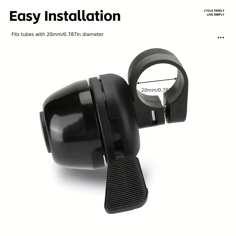 AliExpress Other Bicycle Bell, Aluminum Loud Bell, Loud and Clear Sound of the Bell, Bicycle Equipment, Cycling Accessories