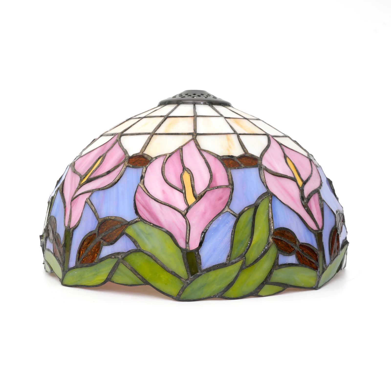 Calla lily lampshade replacement, traditional handcrafted 12 