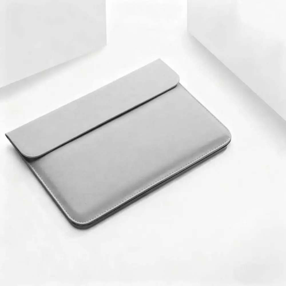 13 14 15 inch Shockproof Laptop Sleeve Case Waterproof Pu Leather Ultrabook Cover Portable Colorful for HP/Dell/Surface