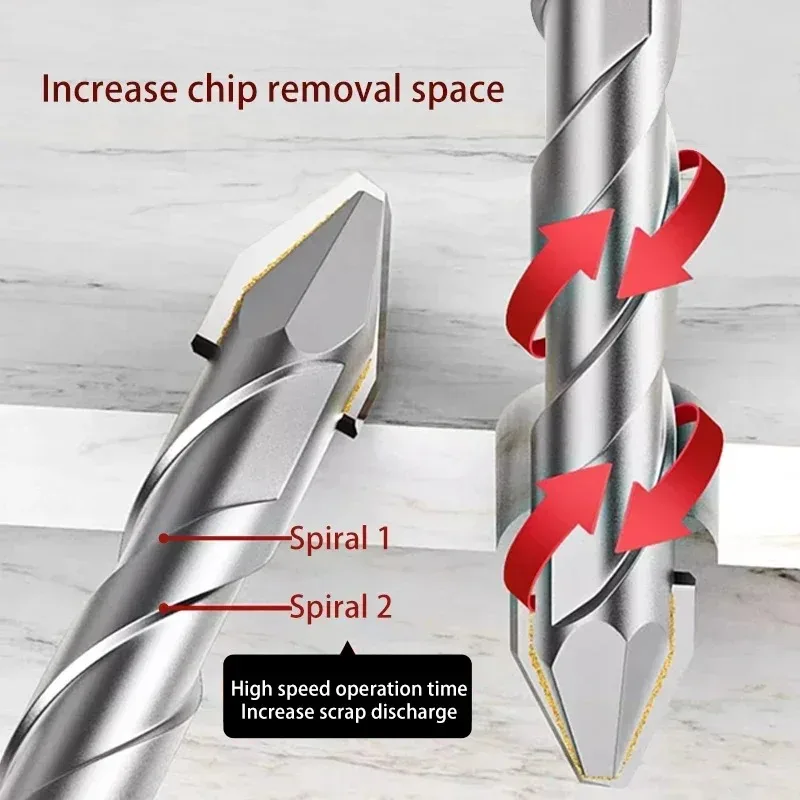 TG Precision Engineered Ceramic Porcelain Tile Drill Bit for Flooring and Walls 6-12mm