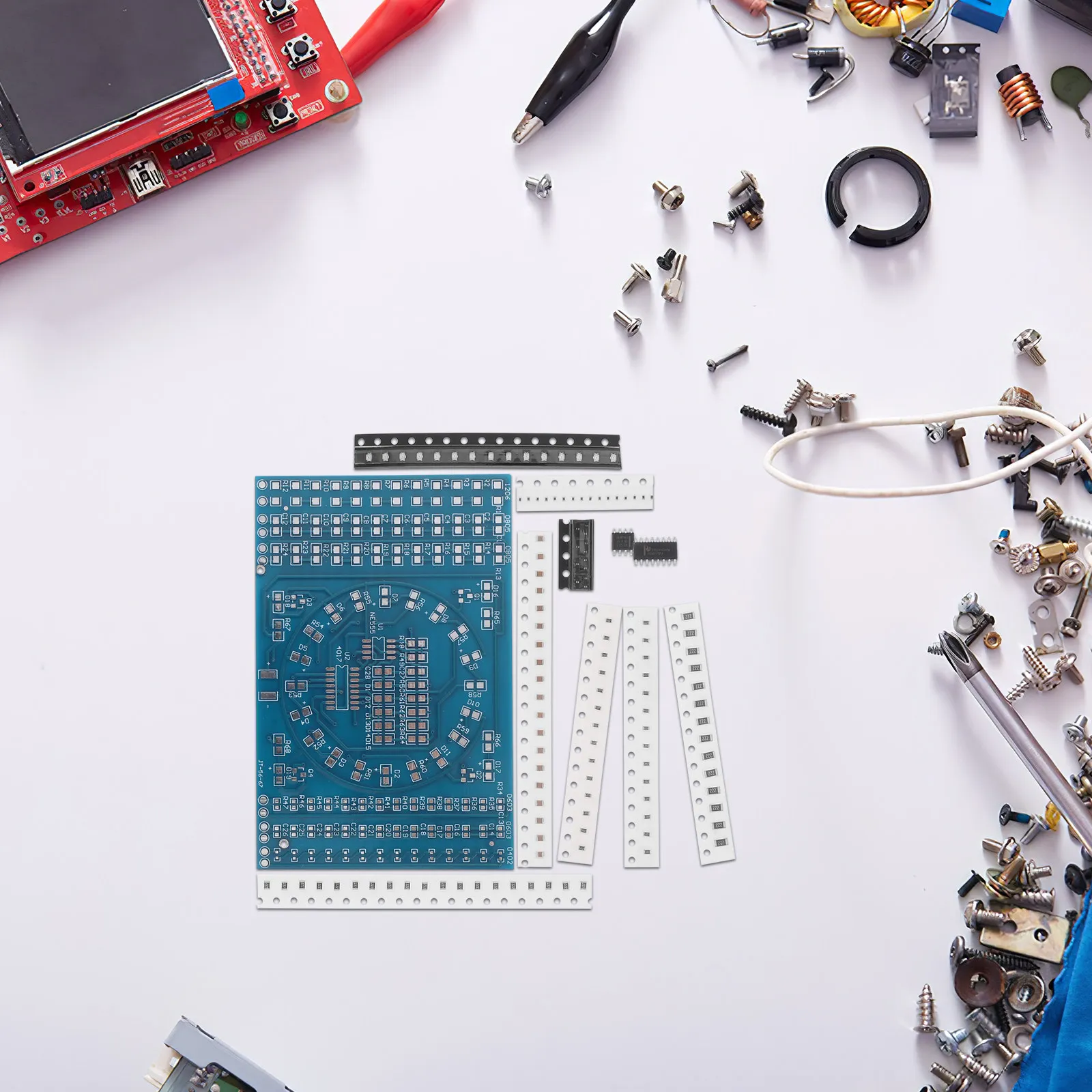 

Набор для пайки: Надежная плата PCB для отработки навыков пайки, комплект для тренировки паяльных навыков, наборы для паяльных проектов