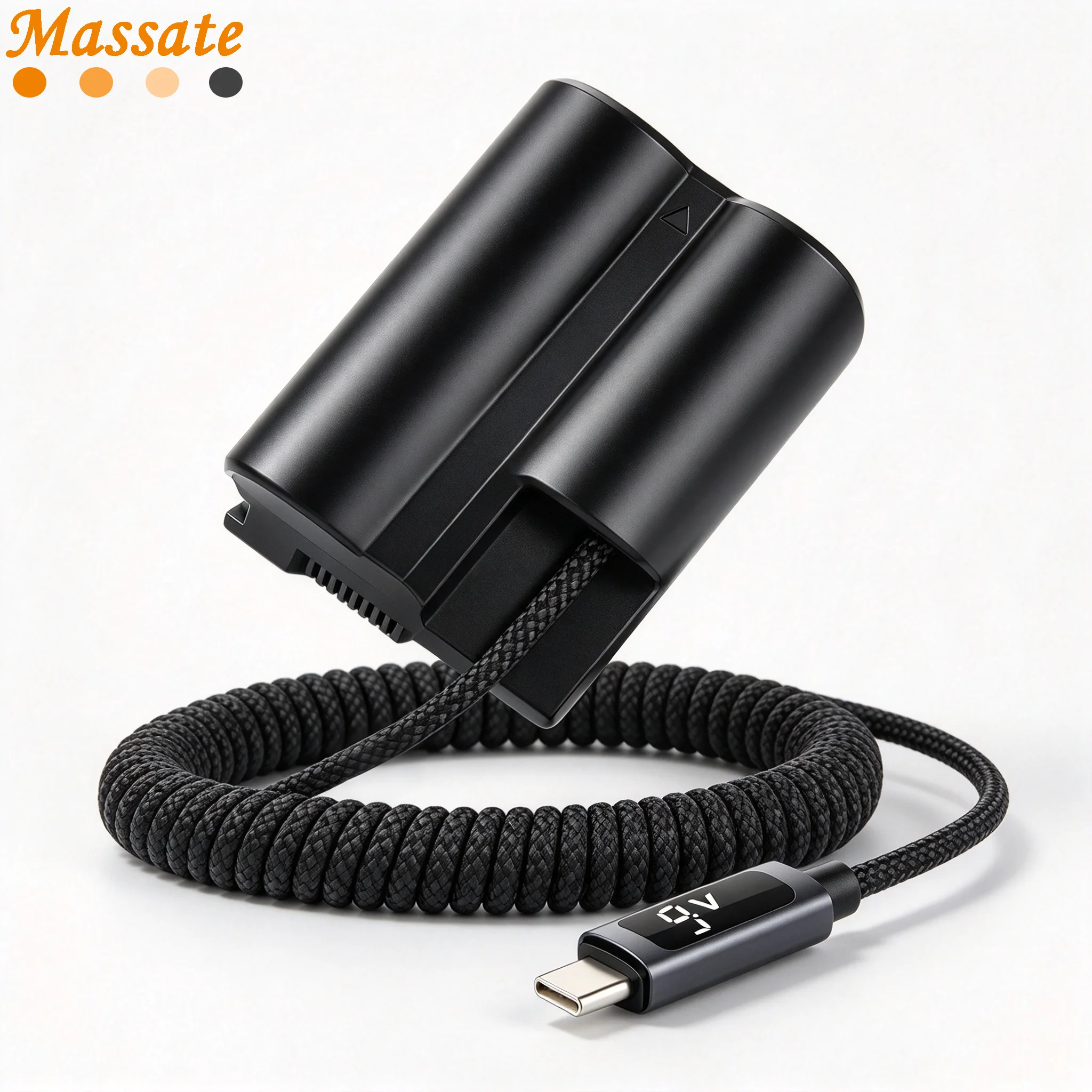 Massate NP-W235 NPW235 Dummy Battery DC Coupler AC Adapter for Fujifilm GFX 50S II / 50SII GFX 100S X-H2S / XH2S X-T4 / XT4