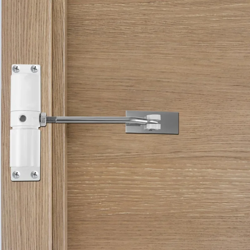 30kg 조절 가능한 텐션 도어 클로저 자동 안전 스프링 헤비 듀티 도어 클로저 – 경첩이 있는 문을 자동 닫힘으로 쉽게 변환 가능