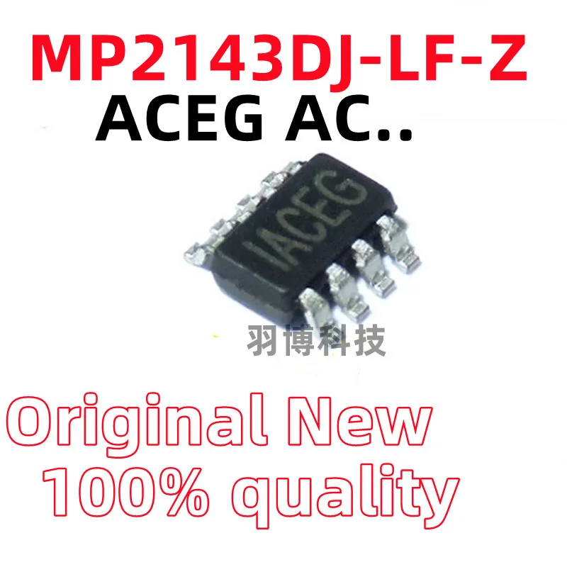 

(10piece)100% New MP2143 MP2143DJ-LF-Z MP2143DJ ACEG AC.. SOT23-8 Chipset