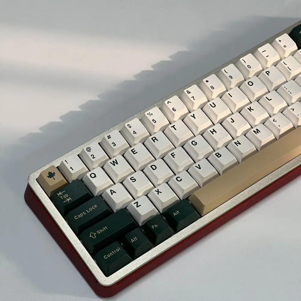 163 Keys Double Shot PBT Keycaps Cherry Profile Mixed Color Keyboard Keycaps for Cherry MX Switches Mechanical Gamer Keyboard