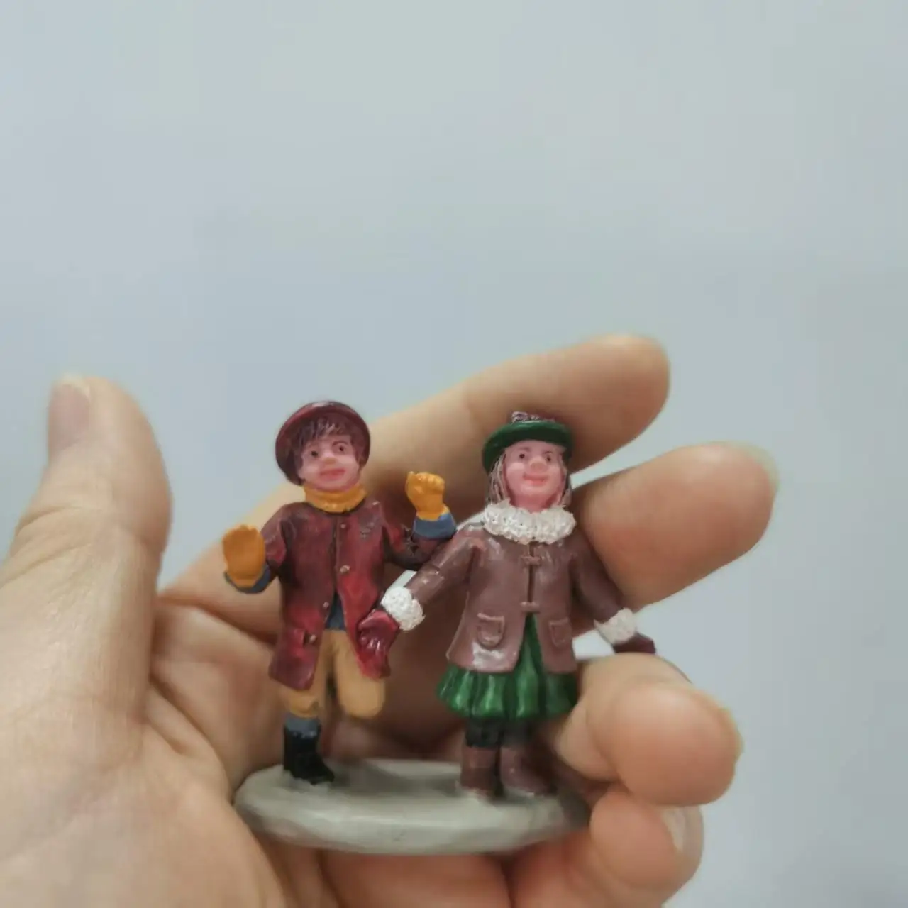 resin figure mental psychological sand table game box court therapy two kid kids