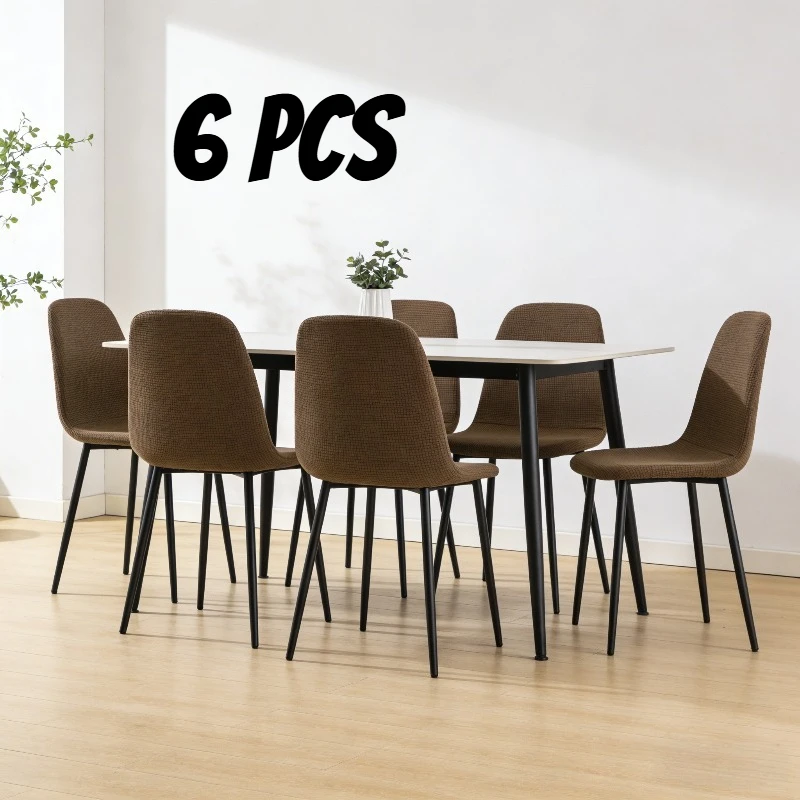 

Heavy Duty Curved Stool Cover Corn Texture Spandex Elastic Non Slip Machine Washable Chair Protector Dining Chair Covers