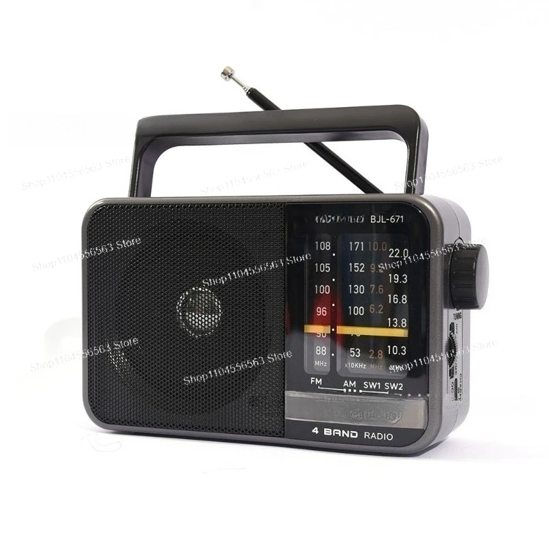 Radio Penunjuk Multiband USB Radio Isi Ulang Radio FM AM SW Chip DSP