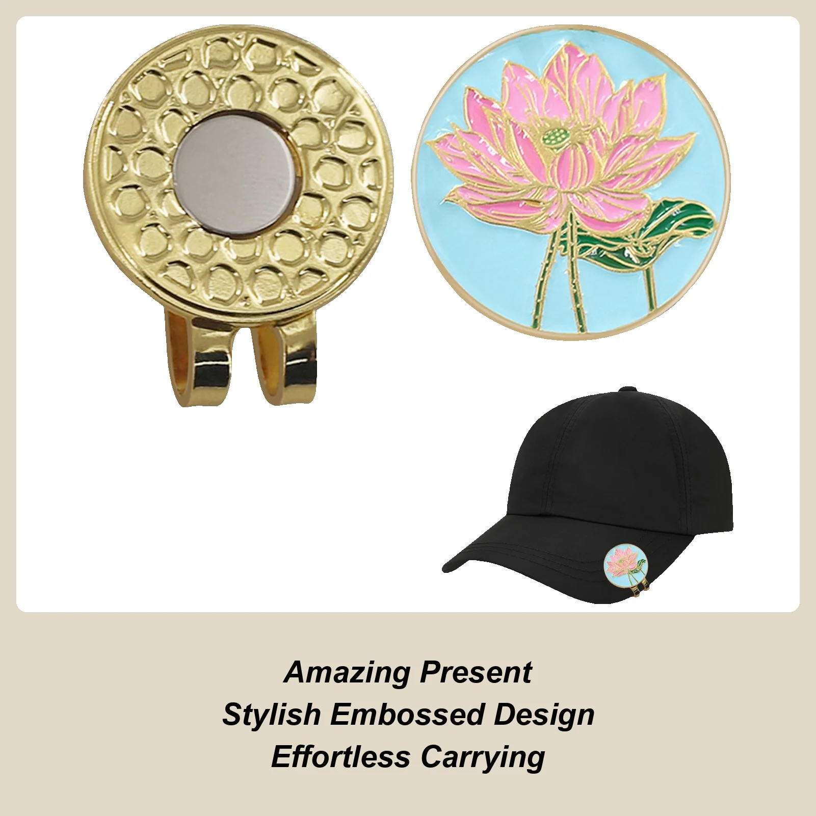 

Маркеры для мяча для гольфа с магнитным зажимом для шляпы, маркеры для гольфа для гольфа, забавные аксессуары для инструментов для гольфа, маркер для зажима для шляпы для гольфа