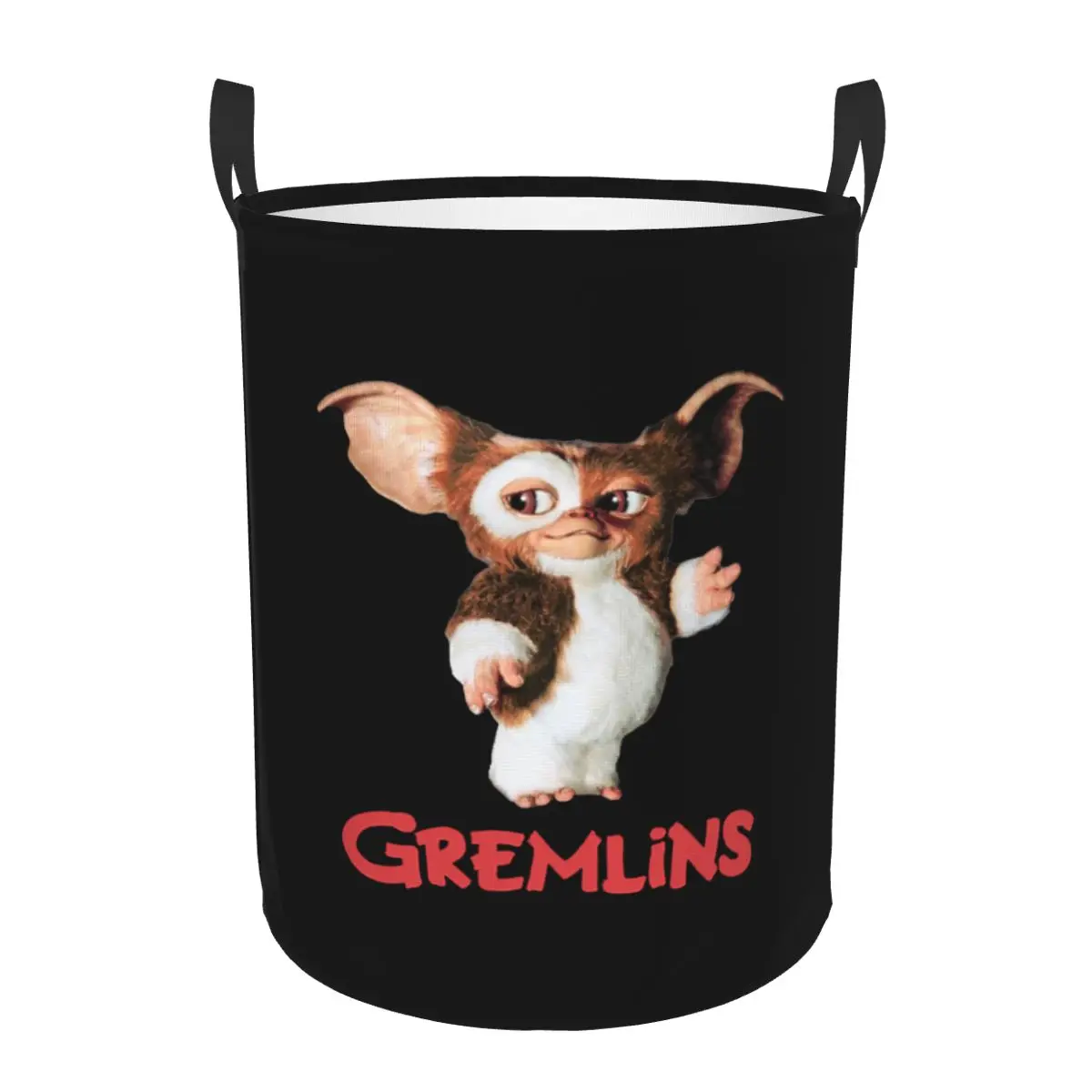 Funny Gremlins Gizmo cesto portabiancheria cesto portaoggetti per vestiti di grandi dimensioni 80s Movie Mogwai Monster Toys Bin Organizer per