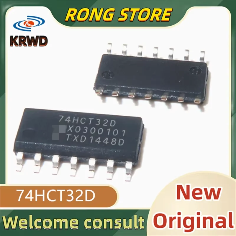 

50PCS 74HCT32D New and original 74HCT32 HCT32D SOP-14