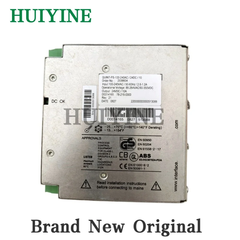 New Original QUINT-PS-100-240AC/24DC/10 2938604  PLC Module