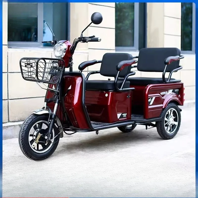 سكين يادي إيما مع نفس الدراجة ثلاثية العجلات الكهربائية الجديدة، وكبار السن التقاط وإسقاط الأطفال، وسحب البضائع، الكهربائية