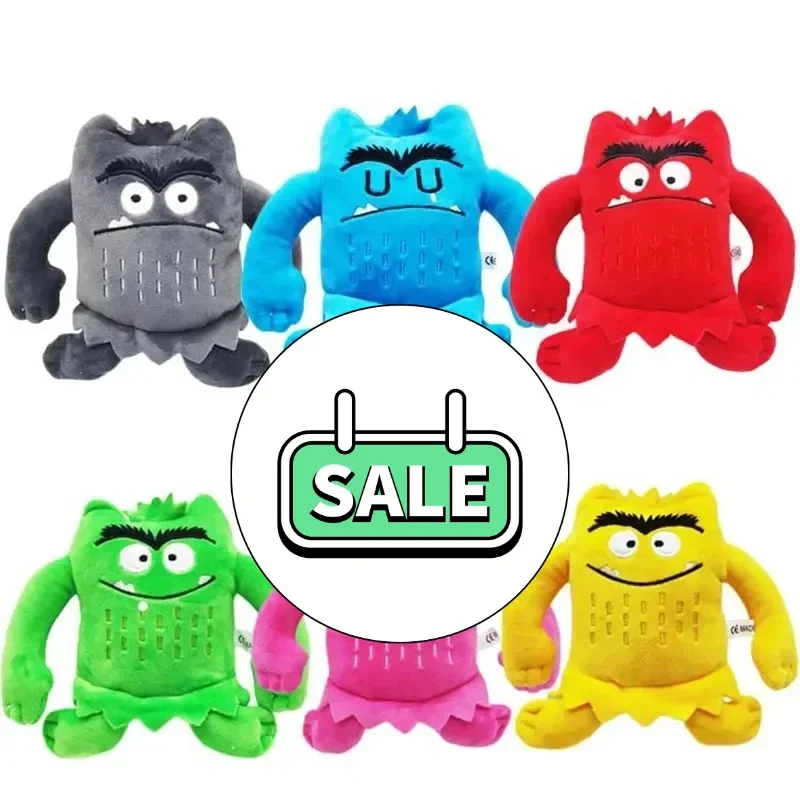 

Party Favors Kawaii The Color Monster Plush Doll Color Emotion Plushie Stuffed Toy for Kids Birthday Gifts