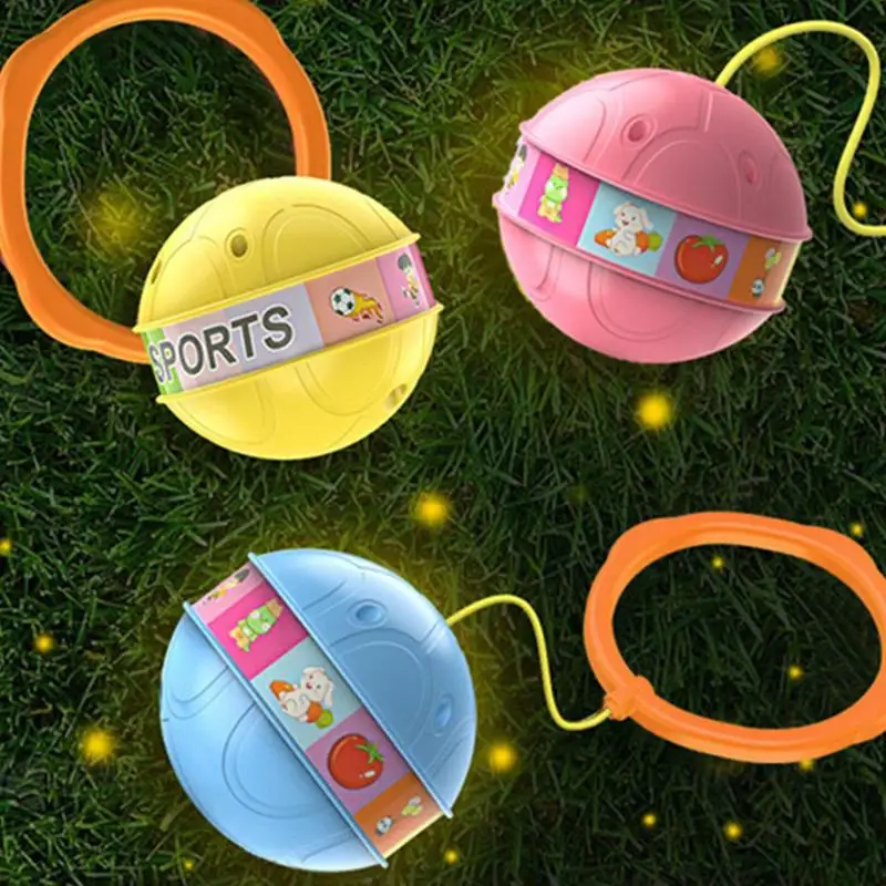 Balle de saut flash pour enfants pour favoriser l'artefact d'un pied fitness balançoire balle de pied nouvel entraînement de sens de la maternelle