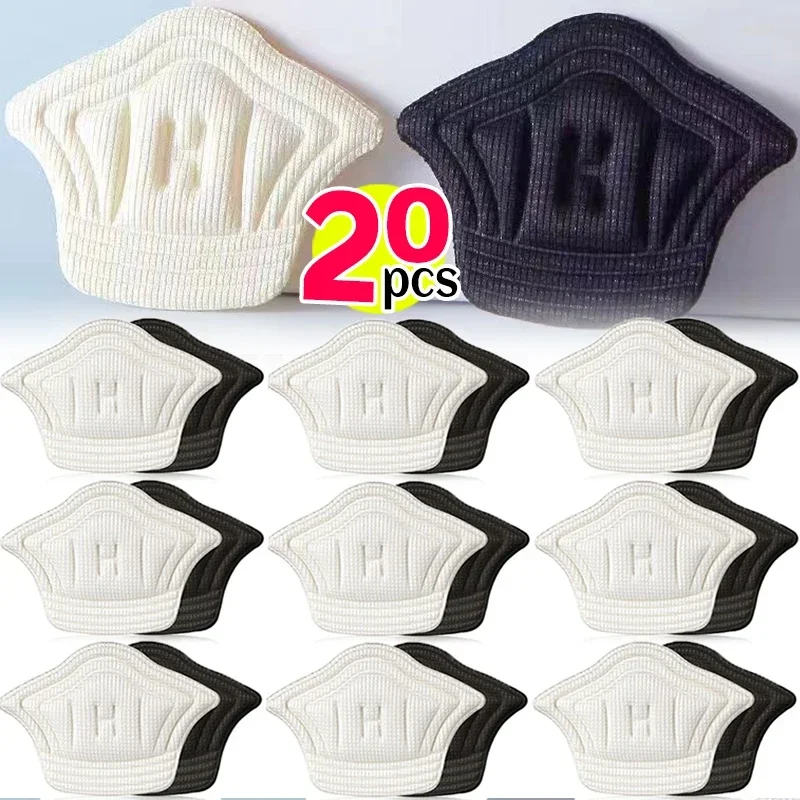 2/20pcs Insoles Patch Heel Pads for Sport Shoe Adjustable Size Feet Pad Pain Relief Cushion Insert Insole Heel Protector Sticker