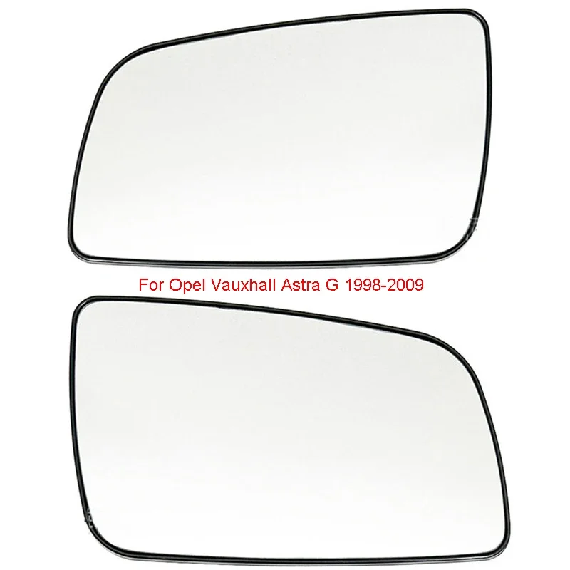 Auto Left Right Heated Rear Mirror Glass for Opel Vauxhall Astra G 1998 1999 2000 2001 2002 2003 2004 2005-2009 6428739 6428740