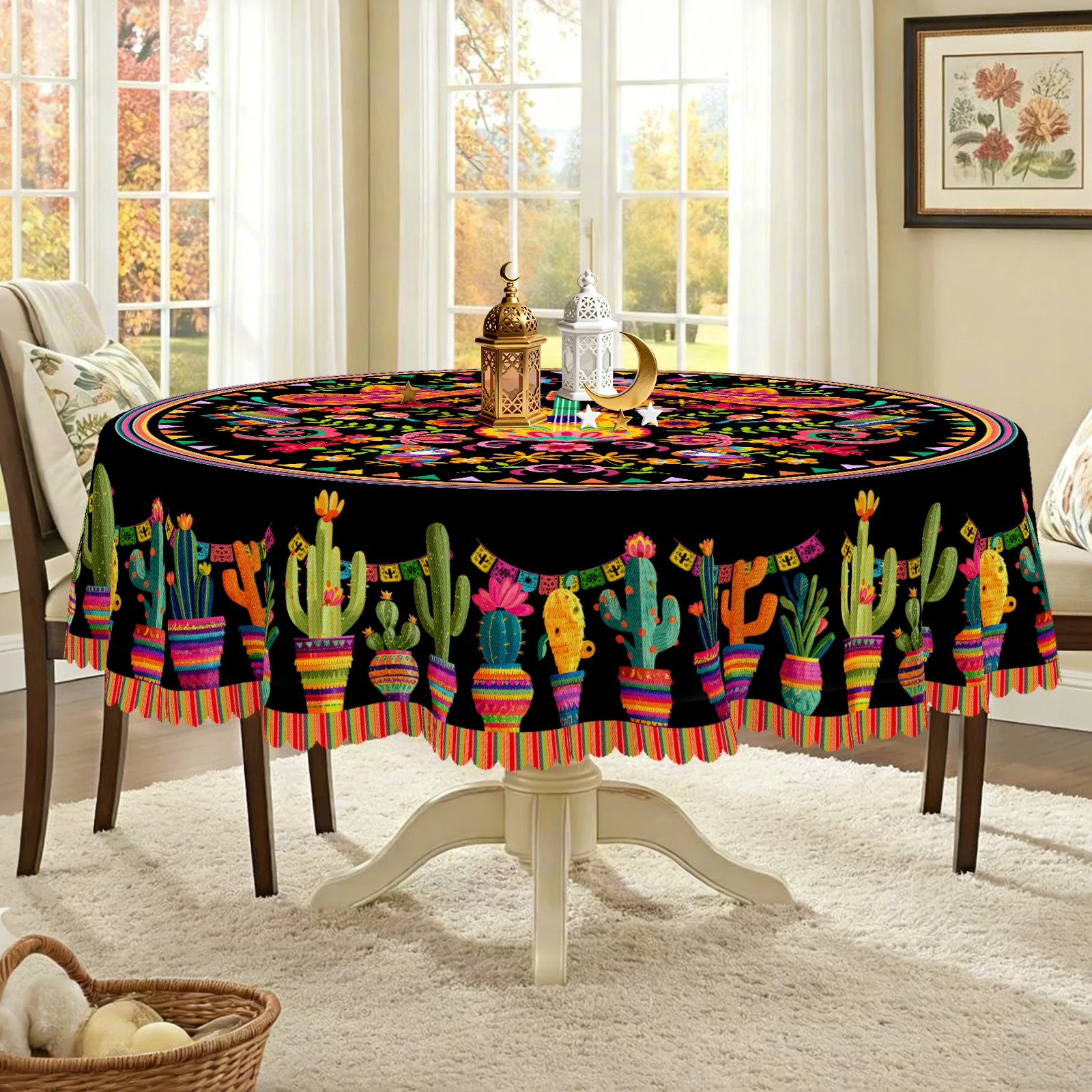 Vibrant Mexican Ethnic Style T - огляд і ціна Camping Outdoor Or Indoor