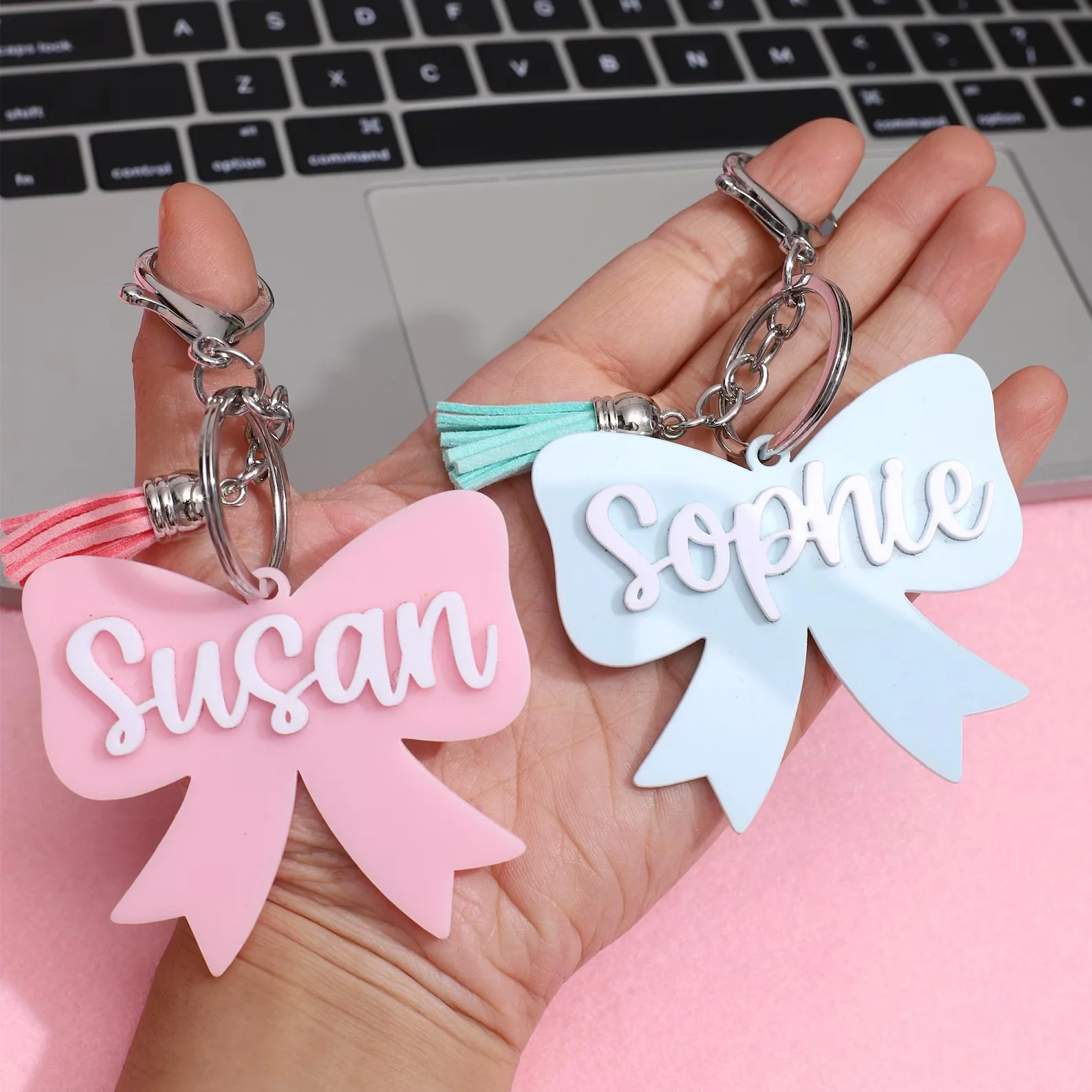 Personalized Name Keychain Custom Keyring for Kids Women Men Students Backpack Personalized Nameplated Pendant Key Chain Jewelry