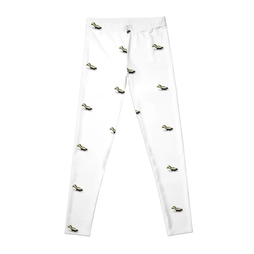 

Striped Skunk Leggings Women's gym legging gym Female legging pants push up fitness Womens Leggings