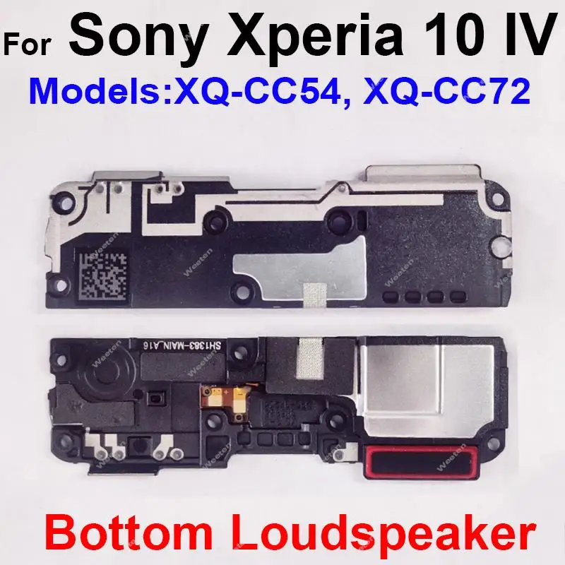 Loud Speaker Earpiece Ringer For Sony Xperia 10 IV XQ-CC54 XQ-CC72 Loudspeaker Buzzer Flex Ribbon Cable Replacement Repair Parts