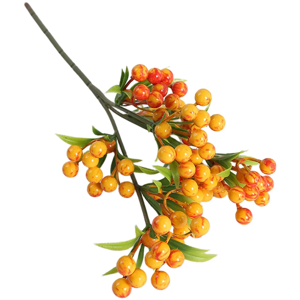 Artificial Blueberry Red Fruit and Holly Floral Decor for element for Craft Projects Home Styling and Professional Photography