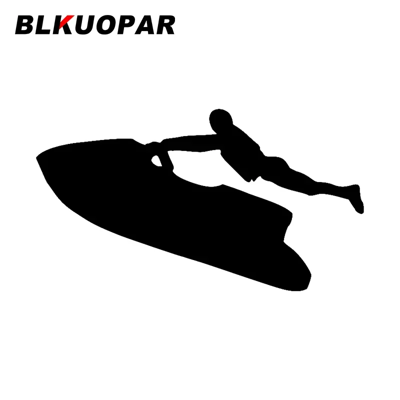 

BLKUOPAR for Jetski Boat Car Sticker Funny Occlusion Scratch Decal Waterproof Windshield Motorcycle Trunk Car Door Protector