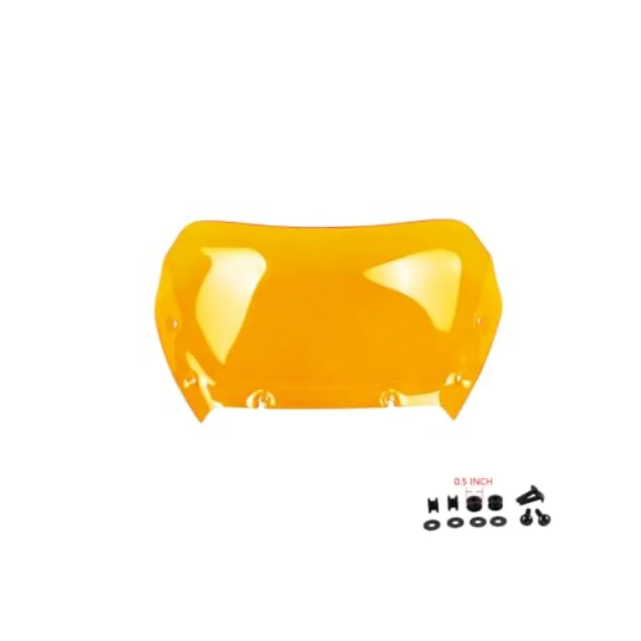 9.5 طويل القامة برتقالي 100 PMMA أكريليك شفاف هدية الزجاج الأمامي لـ Harley Davidson 202324 CVO Road Glide و