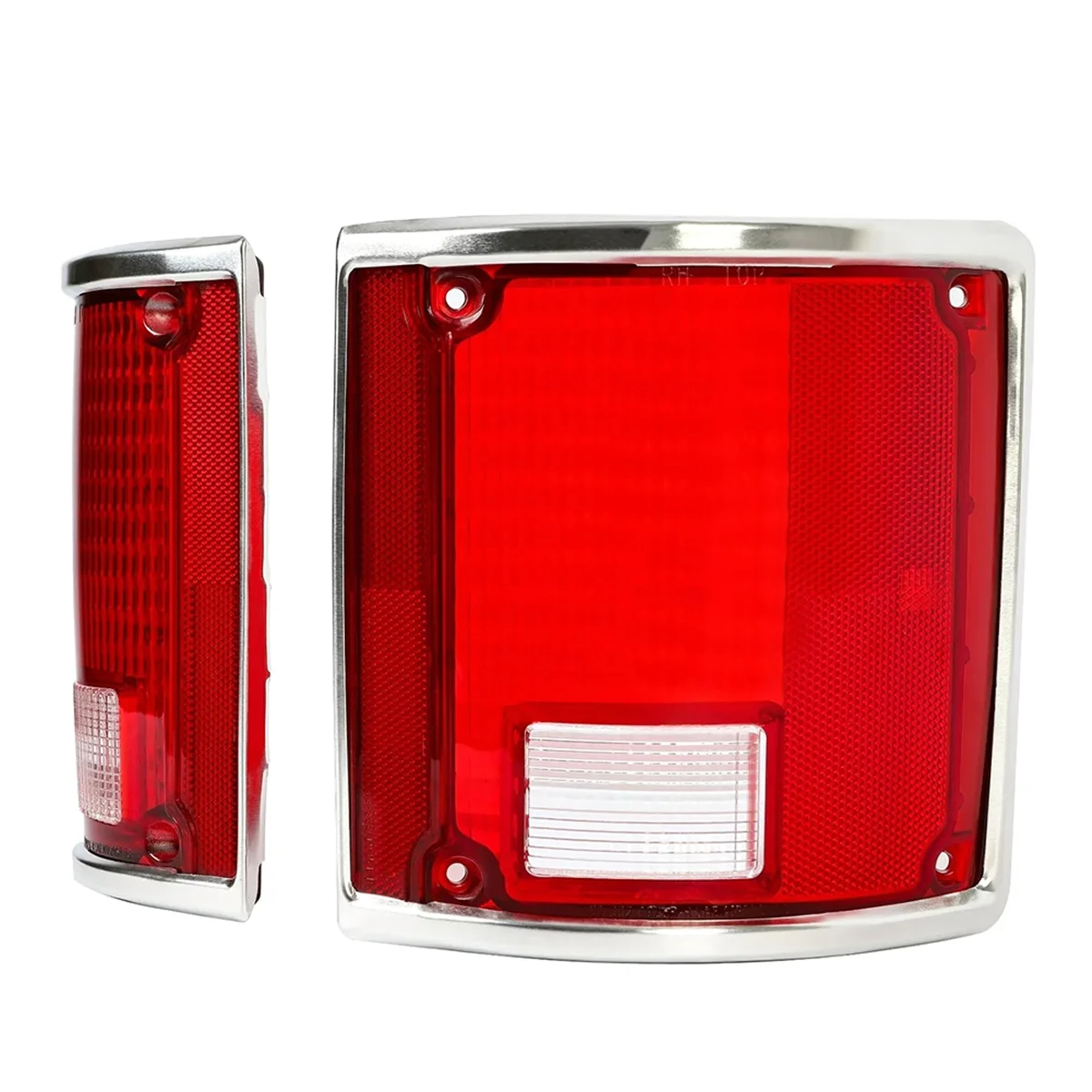 Tail Light Lamp Lens 1Pair Set Taillight 5968329 5968330 for Chevy C10 C20 C30 K10 1973-1991