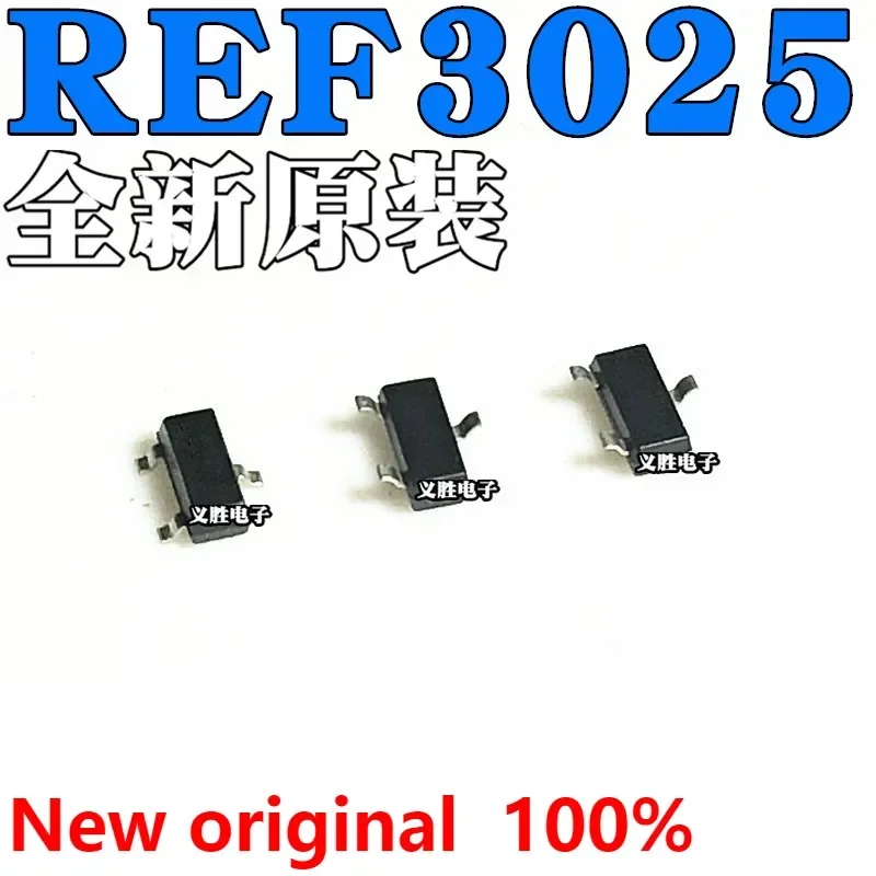 New and original REF3025AIDBZR REF3025 R30C SOT23 Benchmark chip voltage of 2.5 V output 50 PPM / ℃ voltage benchmark chip