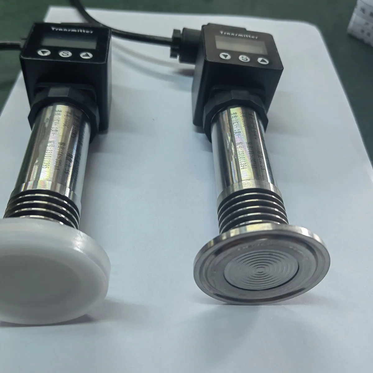 Digital Display Heat Dissipation Flat Film Pressure Transmitter, Diffusion Silicon Pressure