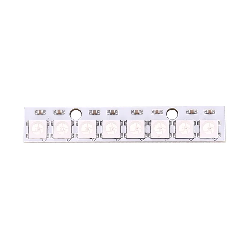 

Superb 8 X WS2812B 5050 RGB Driving LED Lights Board Strip Built-In Full-Color For NAZE32 CC3D