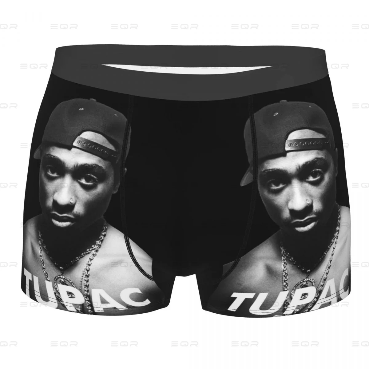 

Rapper Tupac Men's Boxer Briefs,Highly Breathable Underpants,Top Quality 3D Print Shorts Gift Idea