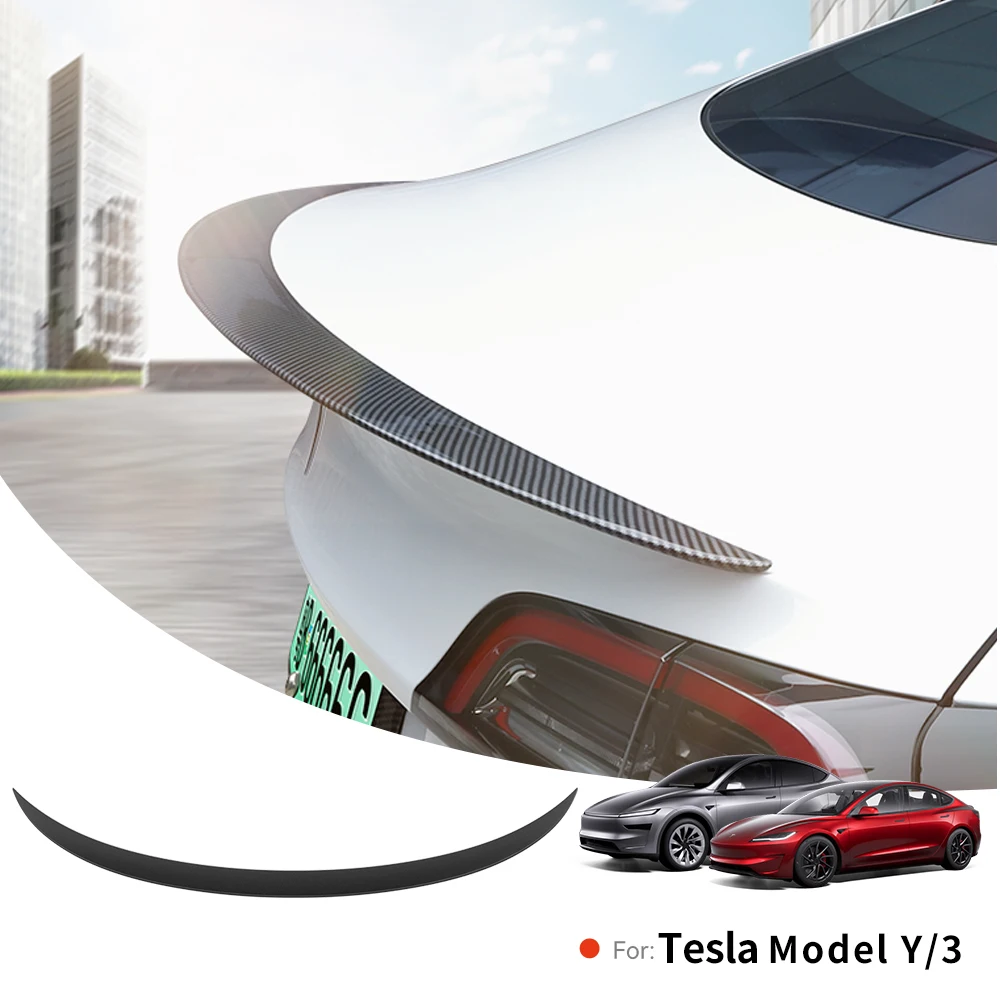 

YZ для Tesla Model Y 2021-2025 Juniper Model 3 Highland ABS, спойлер, задний багажник, диффузор, внешние детали автомобиля, аксессуары