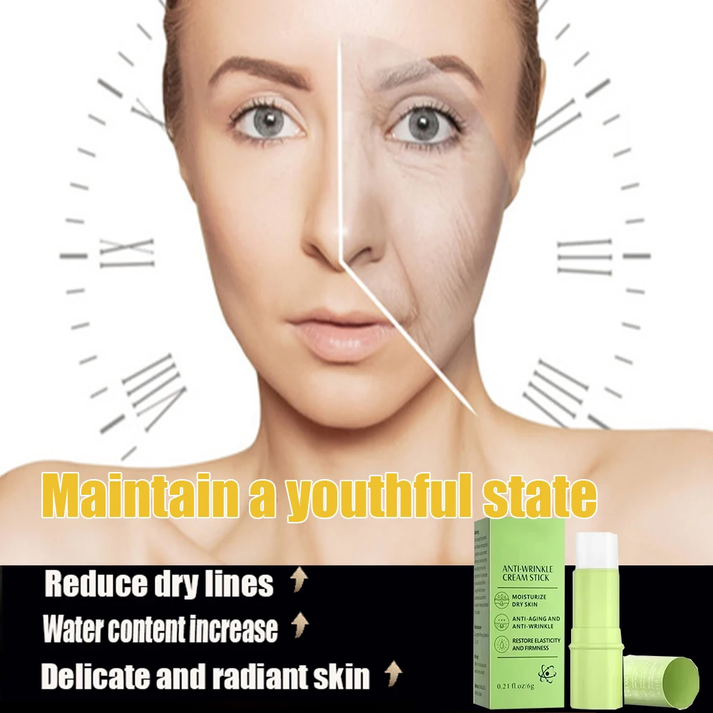 

Face Moisturizing Balm Stick Collagen Deep Hydrating Facial Skin Anti-Wrinkle Moisturizing Balm Stick Skin Care Korean Products