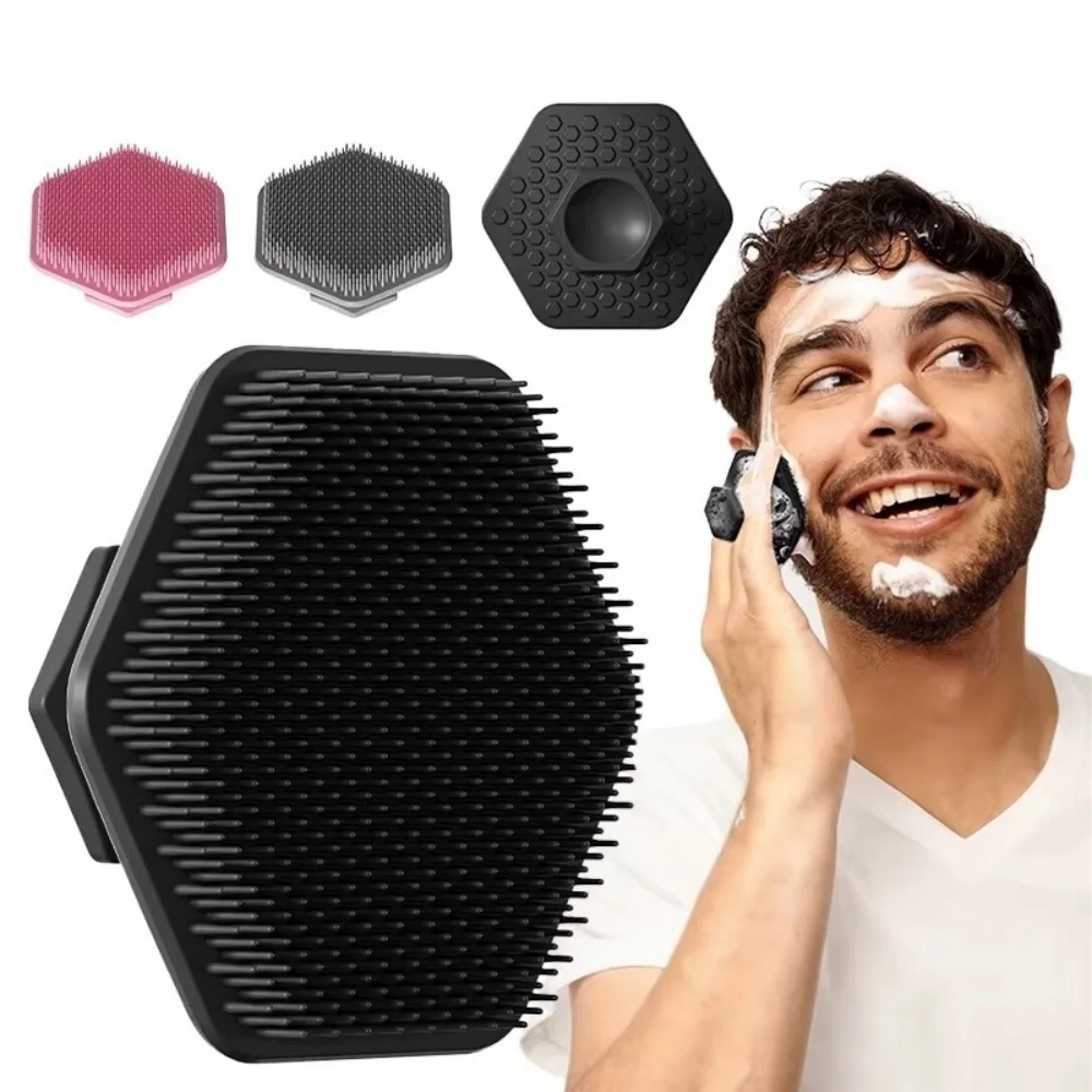 Men Face Cleaning Brush Face Deep Clean Massage Face Scrub Brush Face Cleaner Blackhead Remover Deep Clean Portable Beauty Tools