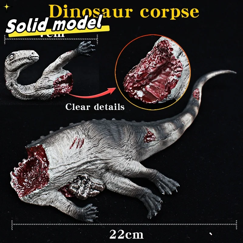 

Simulated Jurassic Dinosaur World Animal Classic Dinosaur Corpse Model Action Doll Children's Gift Puzzle Toy