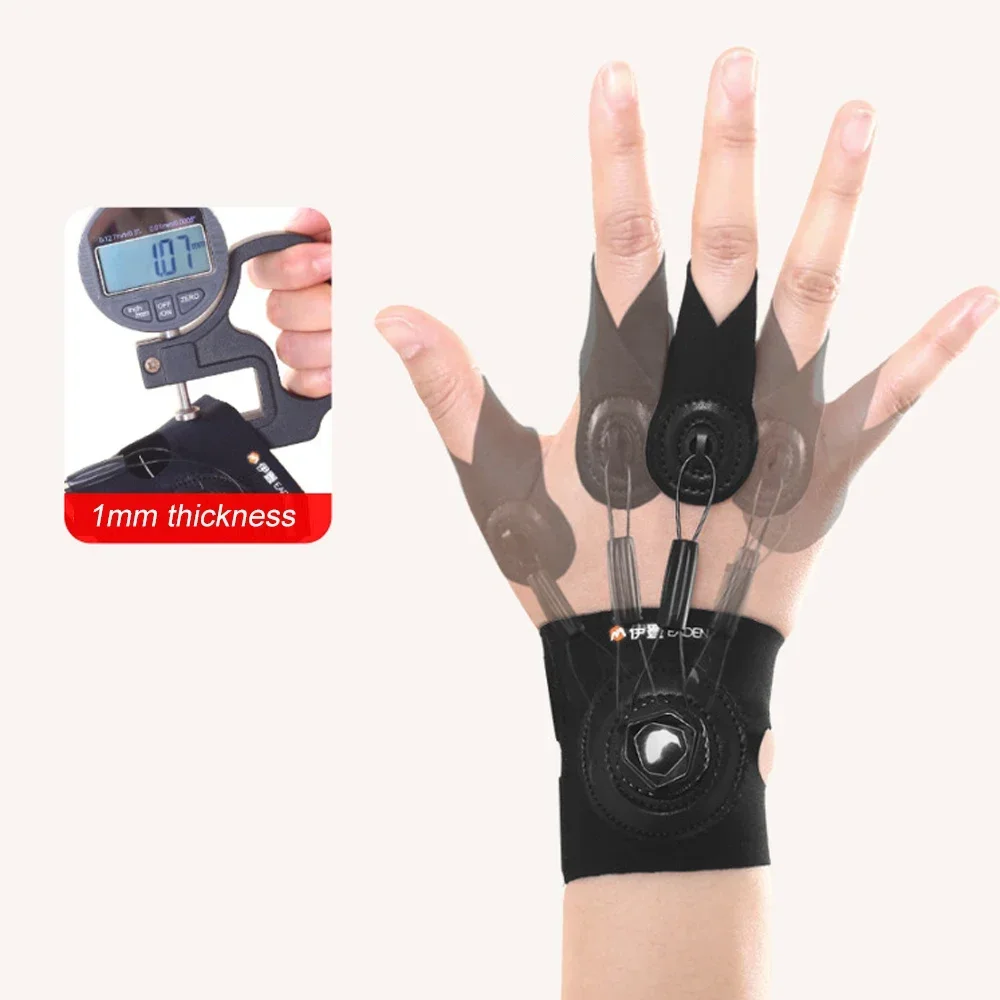 Adjustable Knuckle Immobilizer Brace - 1PCS Orthopedic Finger Splint for Broken Fingers, Trigger Finger & Arthritis