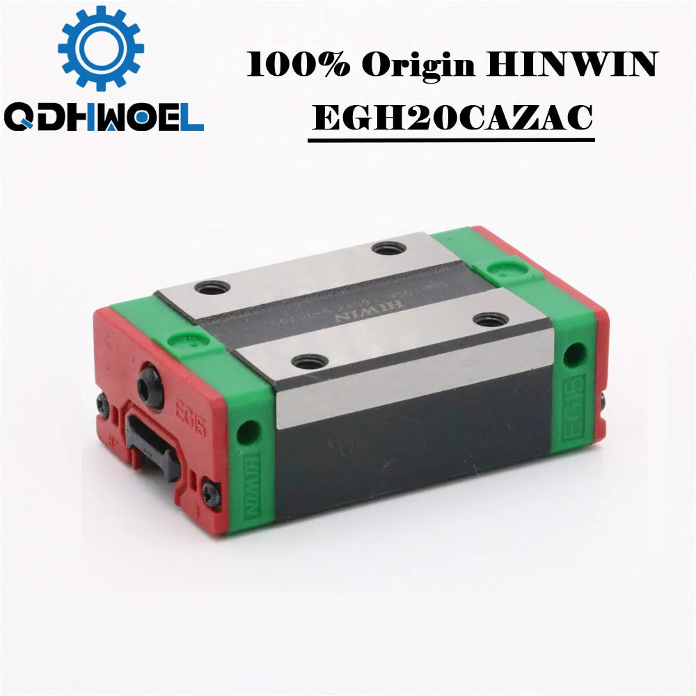 

QDHWOEL Taiwan Hiwin Rails Linar Square Sliders EGH20CAZAC Bearing Block Carriage