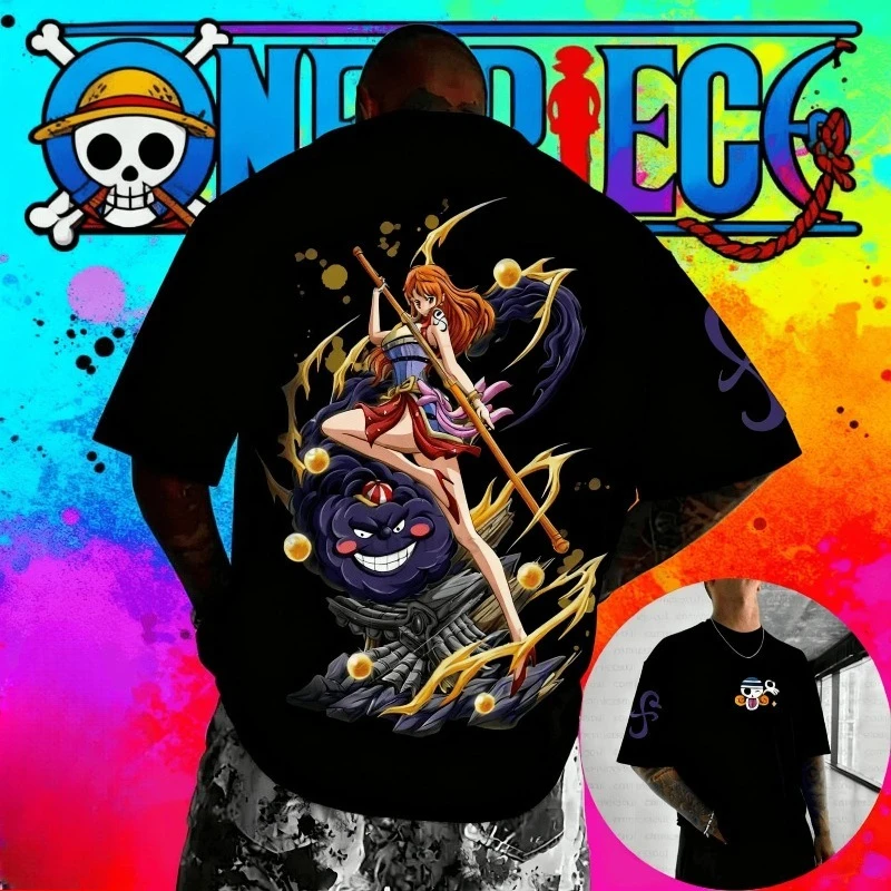 One Piece anime Nami T-shirt s - Japan Summer Festival Clothing 评论和价格