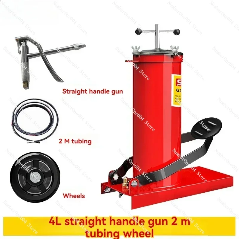 

NEW Foot Operated Butter Dispenser, Foot Operated Butter Gun, High-pressure Oil Injector, Grease Injector