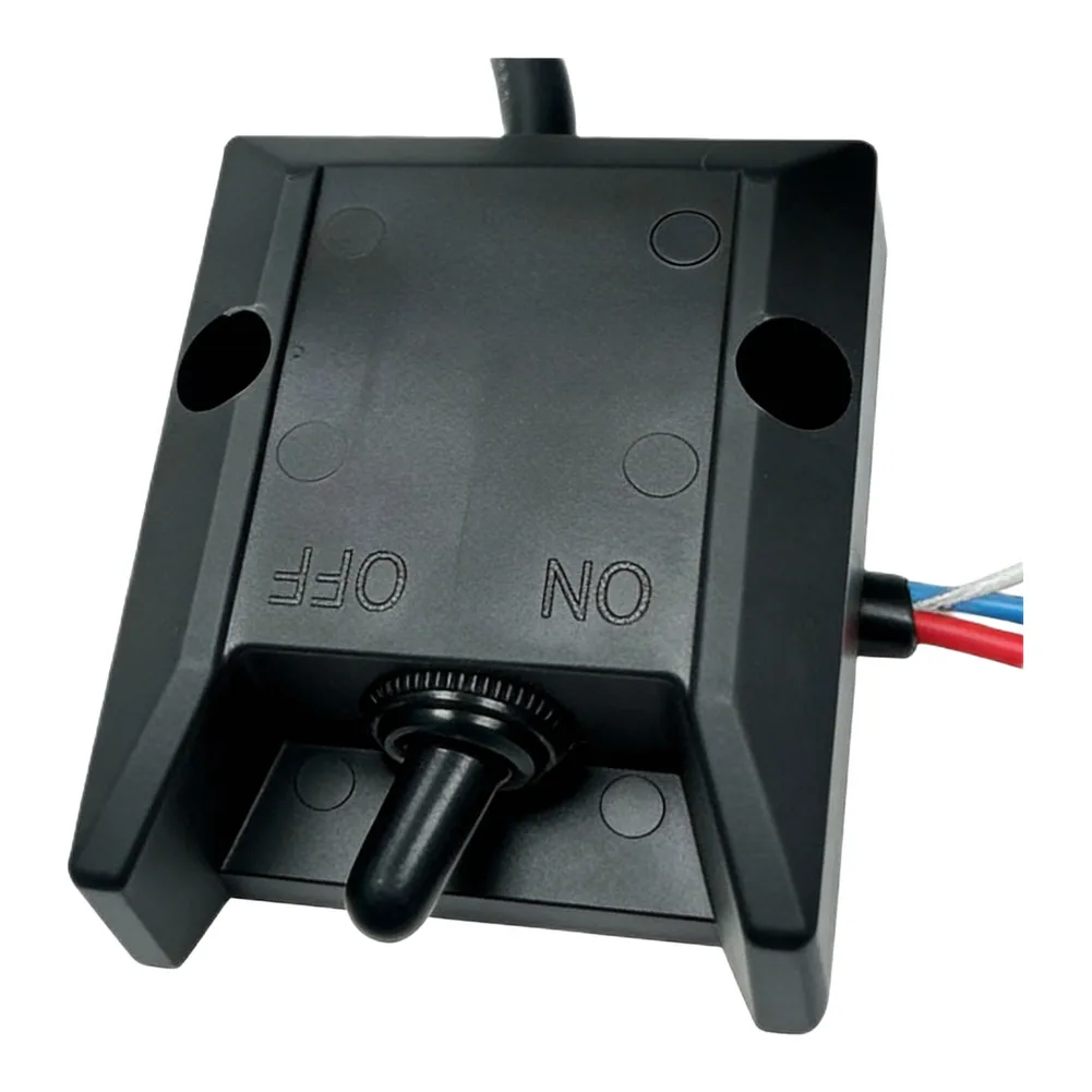 2 Pin SPST For Toggle Switch 12V 30A Pre-Wired 2ft Cable IP67 Waterproof for Outdoor Vehicle Electrical Systems