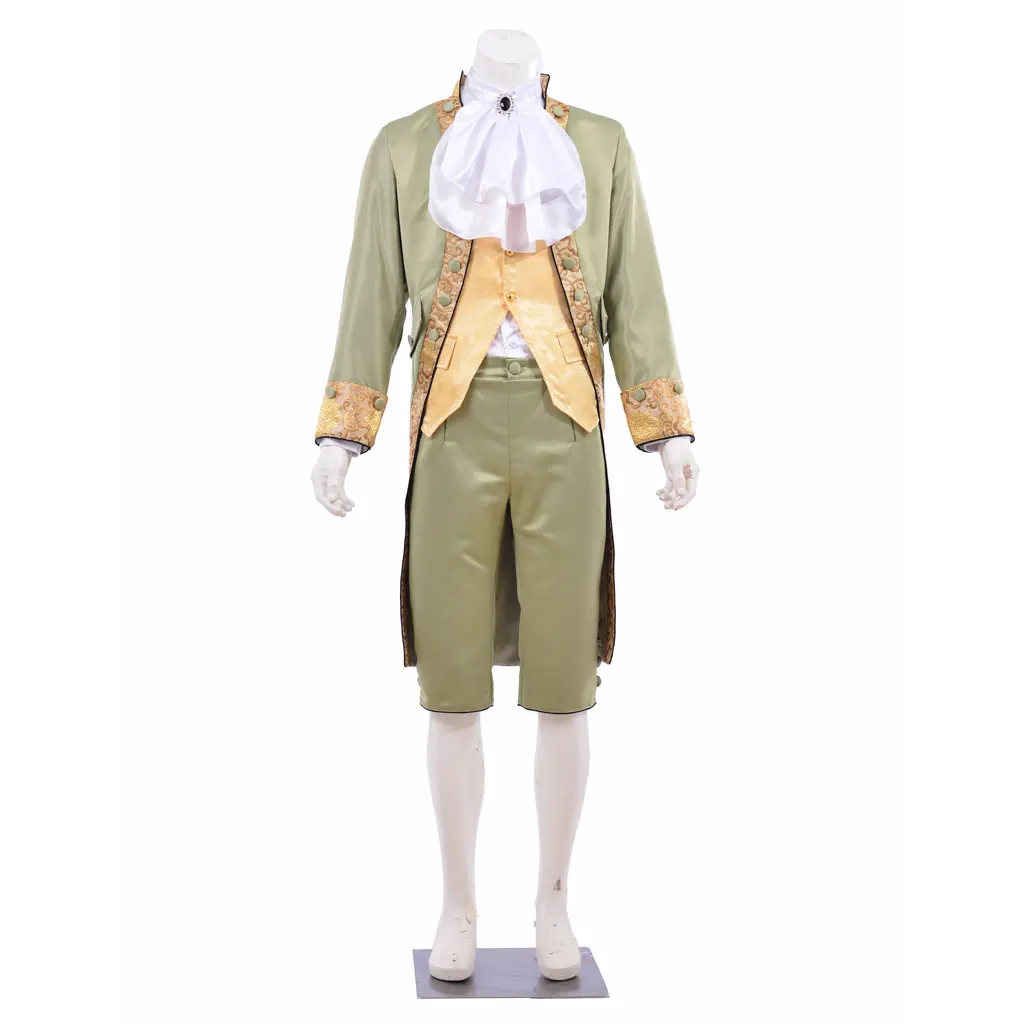 

18th Century colonial outfit Men medieval french royal uniform outfit Rococo fashion 18th Century noblemen court dress