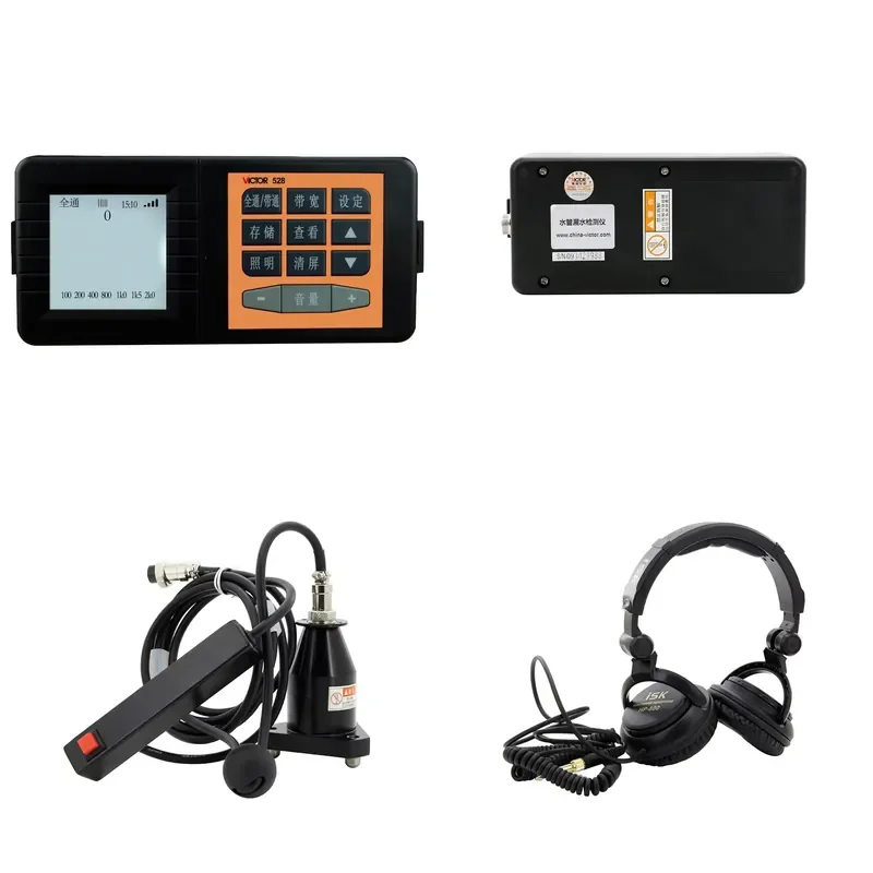 Water Pipe 538 Leak Searching And Confirming The Location Of Water Pipe Leak Pressure Pipe System WithLCD