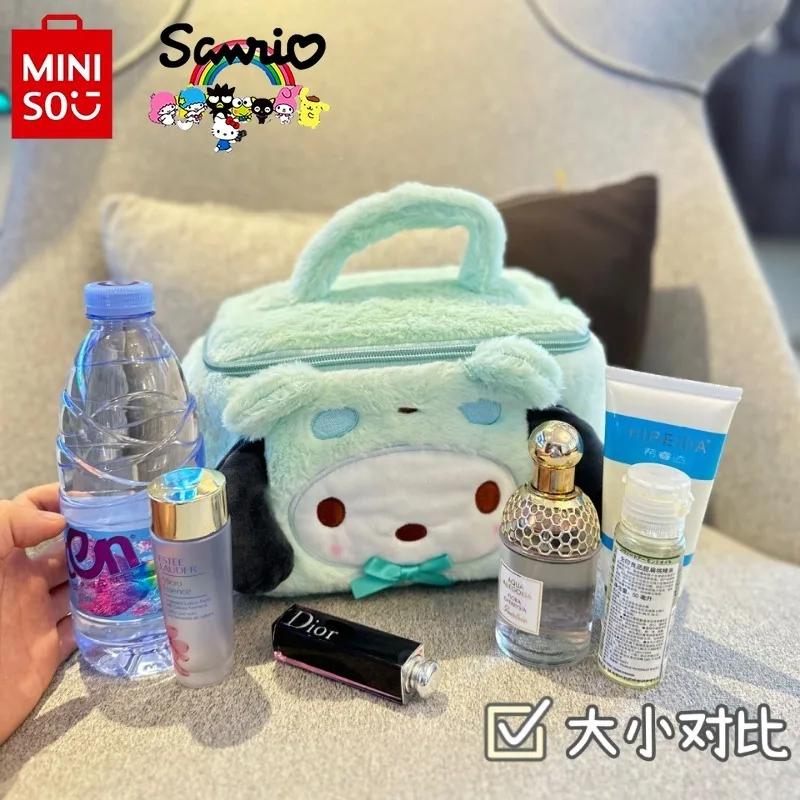 Japanse nieuwe pluche meisje hart student cosmetische tas cosmetische case desktop opslag