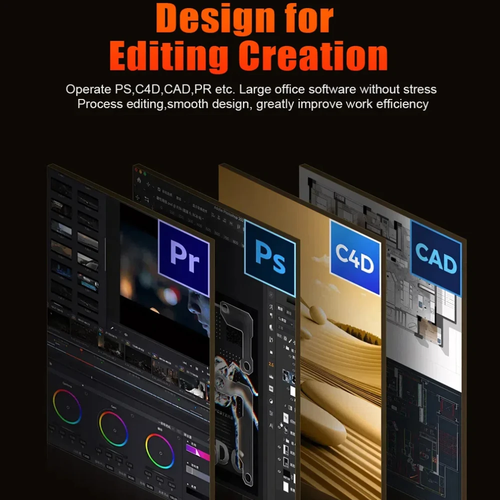 كمبيوتر TISHRIC I5 Mini Windows 11 Intel 12th Gen Core I5-1240P DDR4 16G RAM 512GB/1TB PCIE4.0 SSD M.2 كمبيوتر تصميم ألعاب سطح المكتب