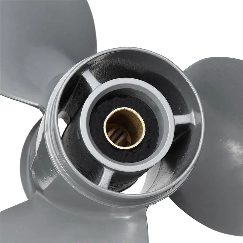 N26R-Propeller For Honda Outboard Motor 8HP 9.9HP 10HP 15HP 20HP 9 1/4 X 9 Boat Motor Aluminum Alloy Screw 58130-ZV4-009AH