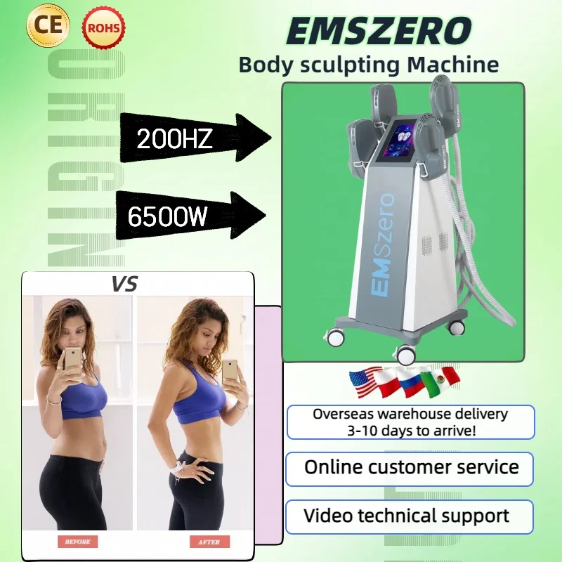 New DLS-EMSzero Pro Neo Sculpt Body Electromagnetic Body Slim Muscle Stimulate EMSzero Build Muscle Sculpting Machine